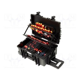 1 set x WIHA - 42069 - Kit: general purpose, for electricians, 1kV, Kind: insulated, case