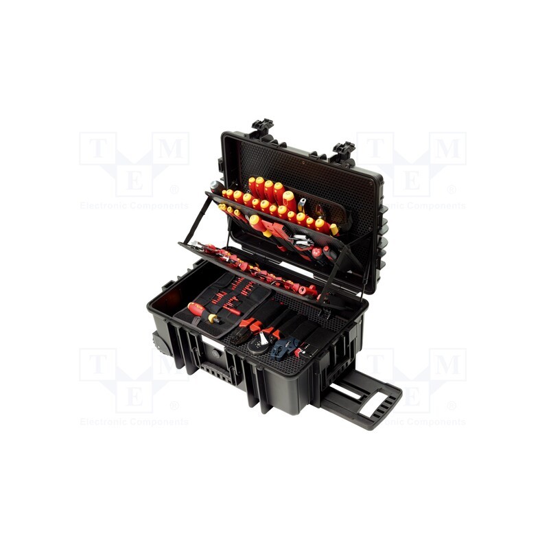 1 set x WIHA - 42069 - Kit: general purpose, for electricians, 1kV, Kind: insulated, case
