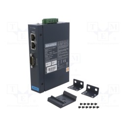 1 pcs x ADVANTECH - EKI-1221-CE - Serial device server, Number of ports: 3, 12÷48VDC, RJ45 x2, EKI