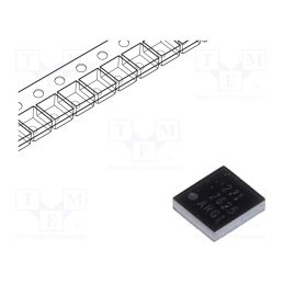 1 pcs x TEXAS INSTRUMENTS - DRV2625YFFR - IC: driver, haptic motor controller, I2C,PWM, DSBGA9, 11V, Ch: 1