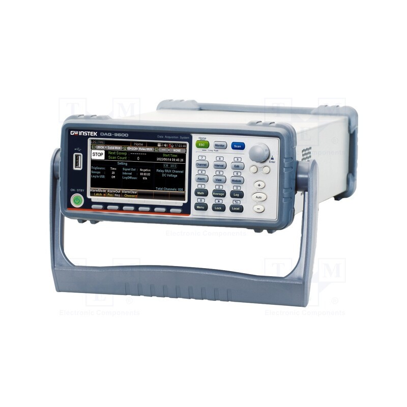 1 pcs x GW INSTEK - DAQ-9600 (CE) - Meter: data acquisition system, Sampling: 10000x/s, 100÷240VAC
