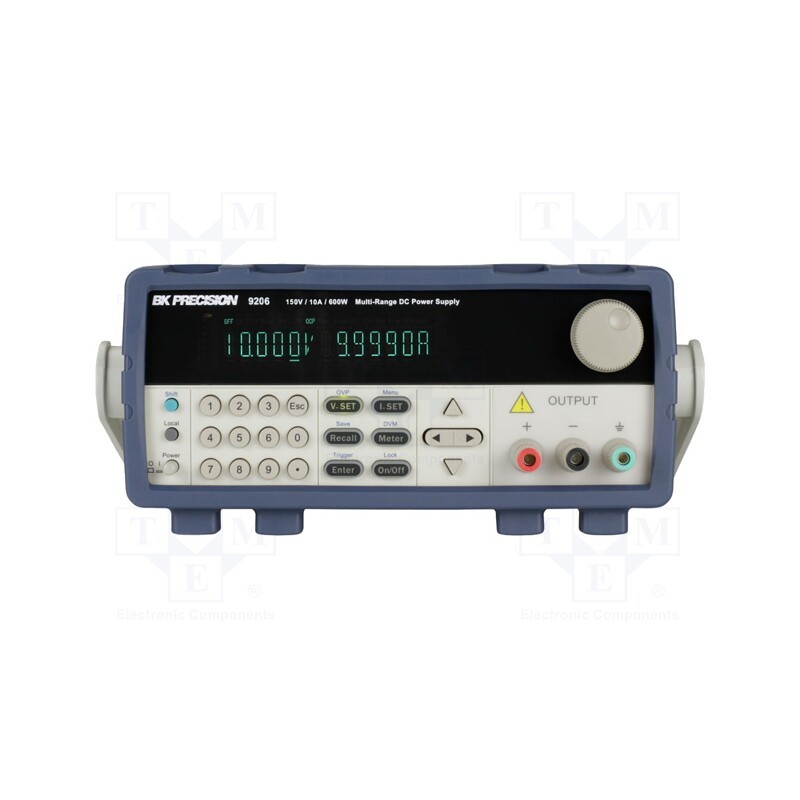 1 pcs x B&K PRECISION - BK9205B - Power supply: programmable laboratory, Ch: 1, 60VDC, 25A, 600W