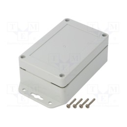 1 pcs x KRADEX - ZP120.80.45SUJ TM PC - Enclosure: multipurpose, X: 80mm, Y: 120mm, Z: 45mm, ZP, light grey