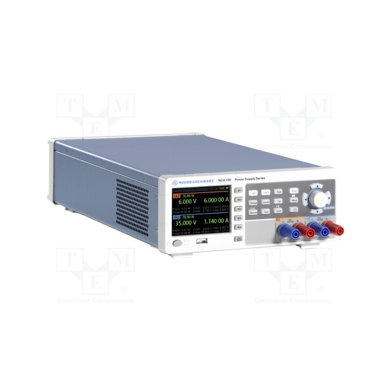 1 pcs x ROHDE & SCHWARZ - NGA142 - Power supply: programmable laboratory, Ch: 2, 0÷100VDC, 0÷2A, 0÷2A