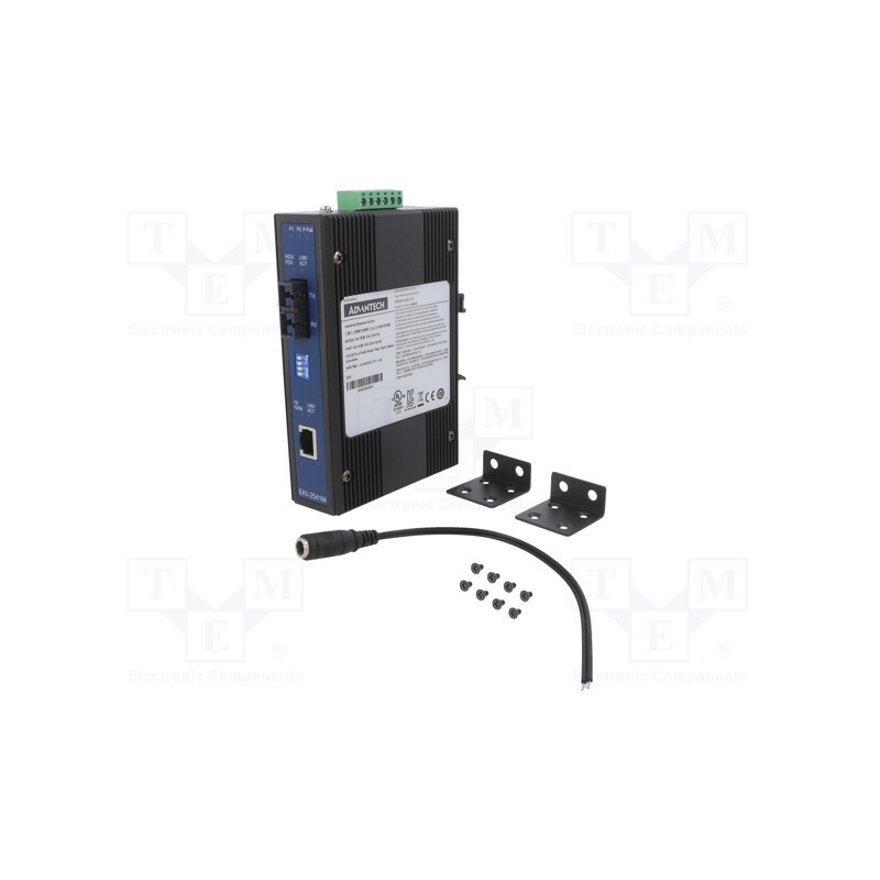 1 pcs x ADVANTECH - EKI-2541M-AE - Media converter, ETHERNET/multi-mode fiber, Number of ports: 2