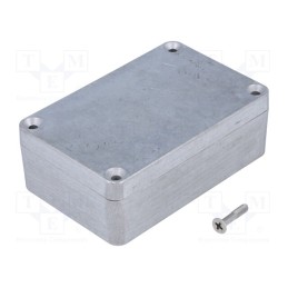 1 pcs x HAMMOND - 1550Z103 - Enclosure: multipurpose, X: 64mm, Y: 98mm, Z: 34mm, 1550Z, aluminium