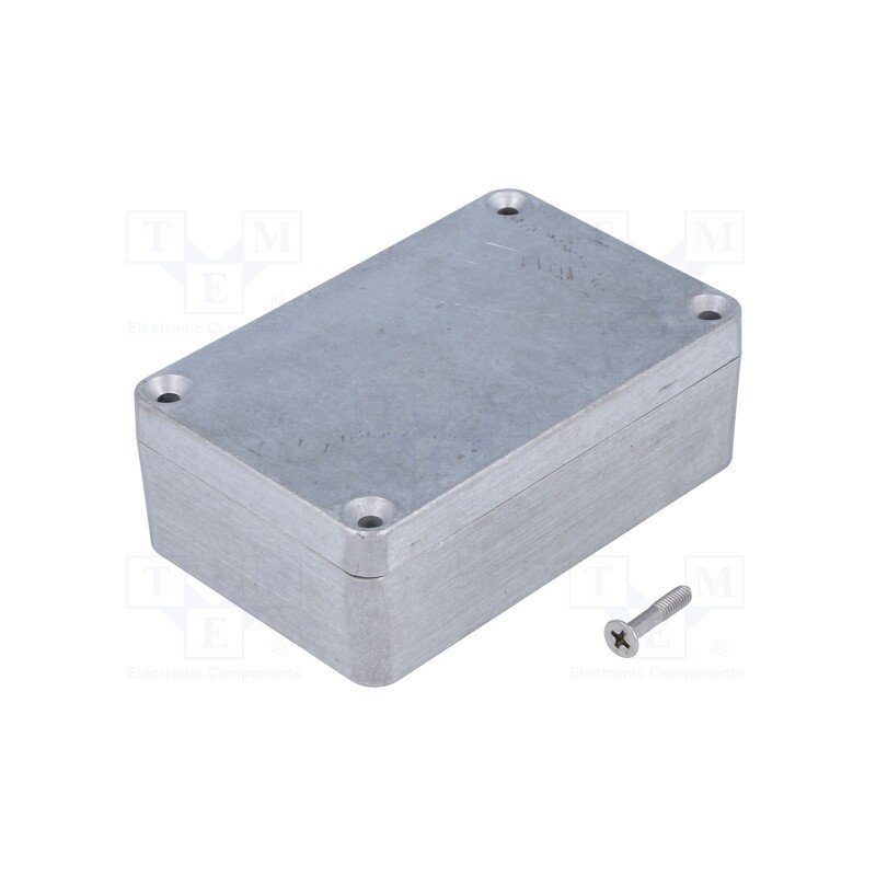 1 pcs x HAMMOND - 1550Z103 - Enclosure: multipurpose, X: 64mm, Y: 98mm, Z: 34mm, 1550Z, aluminium