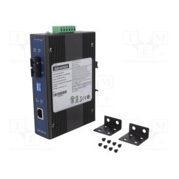 1 pcs x ADVANTECH - EKI-2541S-AE - Media converter, ETHERNET/single-mode fiber, Number of ports: 2