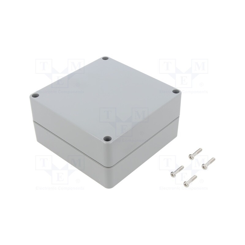 1 pcs x GAINTA - A386-IP68 - Enclosure: multipurpose, X: 120mm, Y: 120mm, Z: 60mm, ABS, light grey