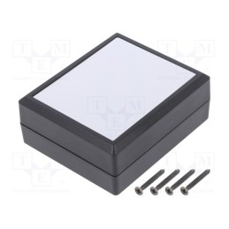 1 pcs x TEKO - 2222.9 - Enclosure: multipurpose, X: 72mm, Y: 85mm, Z: 36mm, ENCLOS, ABS, black