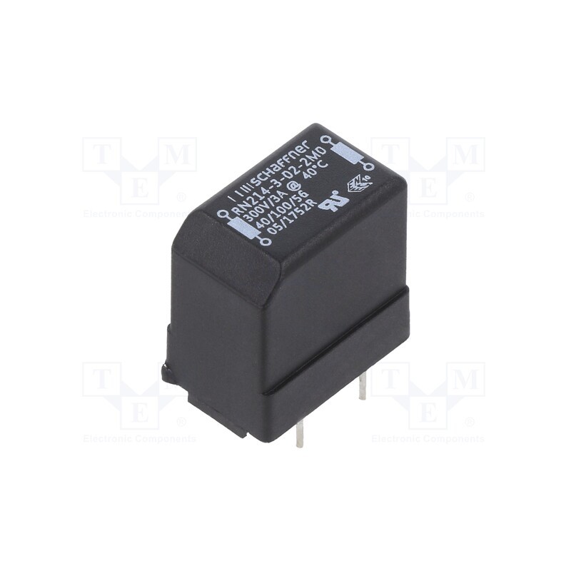 1 pcs x SCHAFFNER - RN214-3-02-2M0 - Inductor: wire with current compensation, THT, 2mH, 3A, 52mΩ