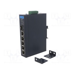 1 pcs x ADVANTECH - EKI-2706E-1GFP-AE - Switch Ethernet, unmanaged, Number of ports: 6, 48VDC, RJ45,SFP