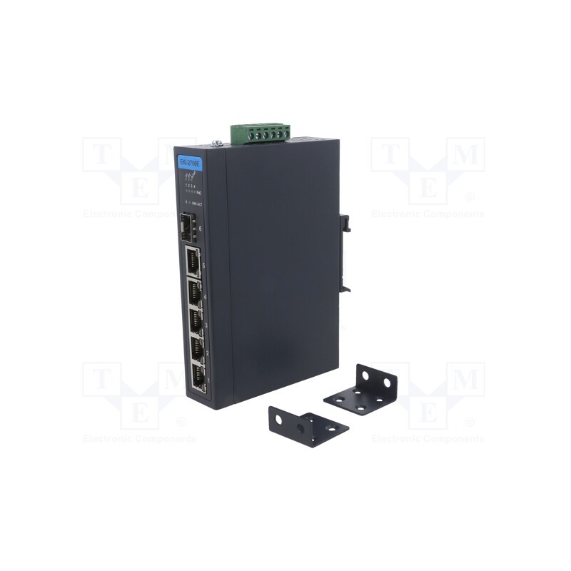 1 pcs x ADVANTECH - EKI-2706E-1GFP-AE - Switch Ethernet, unmanaged, Number of ports: 6, 48VDC, RJ45,SFP
