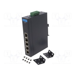 1 pcs x ADVANTECH - EKI-2725-CE - Switch Ethernet, unmanaged, Number of ports: 5, 12÷48VDC, RJ45