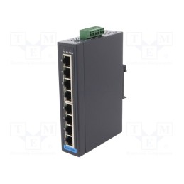 1 pcs x ADVANTECH - EKI-2728I-CE - Switch Ethernet, unmanaged, Number of ports: 8, 12÷48VDC, RJ45