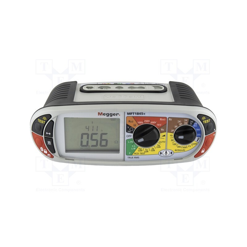 1 pcs x MEGGER - 1012-597 - Meter: appliance meter, LCD, Earthing R range: 10mΩ÷1999Ω, IP54
