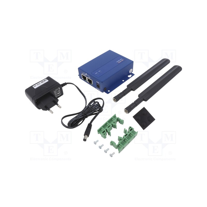 1 pcs x ADVANTECH - ICR-1601G - Router, 4G LTE, 5÷18VDC, on panel, Enclos.mat: metal, 93x90x27mm