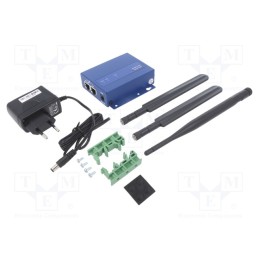 1 pcs x ADVANTECH - ICR-1601W - Router, 4G LTE, 5÷18VDC, on panel, Enclos.mat: metal, 93x90x27mm