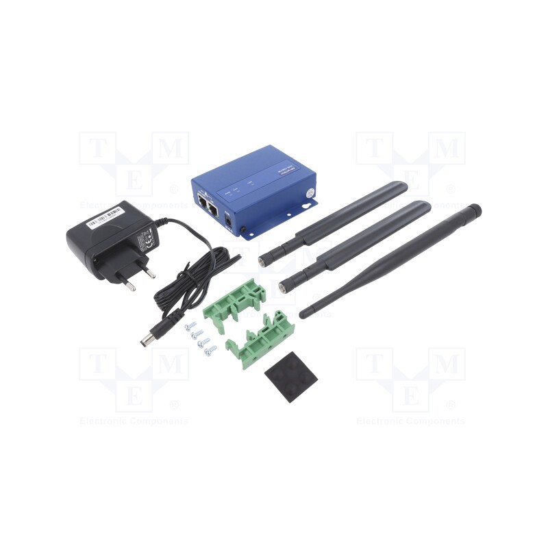 1 pcs x ADVANTECH - ICR-1601W - Router, 4G LTE, 5÷18VDC, on panel, Enclos.mat: metal, 93x90x27mm