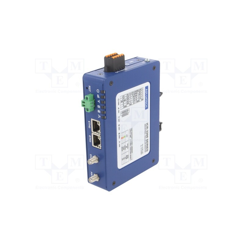 1 pcs x ADVANTECH - ICR-3231 - Router, 4G LTE, 9÷36VDC, on panel, Enclos.mat: metal, -40÷75°C