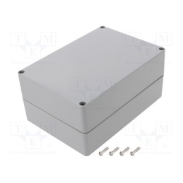 1 pcs x GAINTA - A340-IP68 - Enclosure: multipurpose, X: 121mm, Y: 171mm, Z: 80mm, ABS, light grey