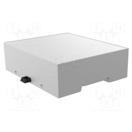 1 pcs x ITALTRONIC - 35.0614000.BL - Enclosure: for DIN rail mounting, Y: 90mm, X: 106.2mm, Z: 32mm, grey