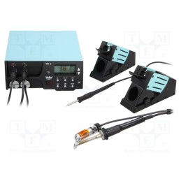 1 pcs x WELLER - T0053380870N - Soldering/desoldering station, 300W, 100÷450°C, 230VAC