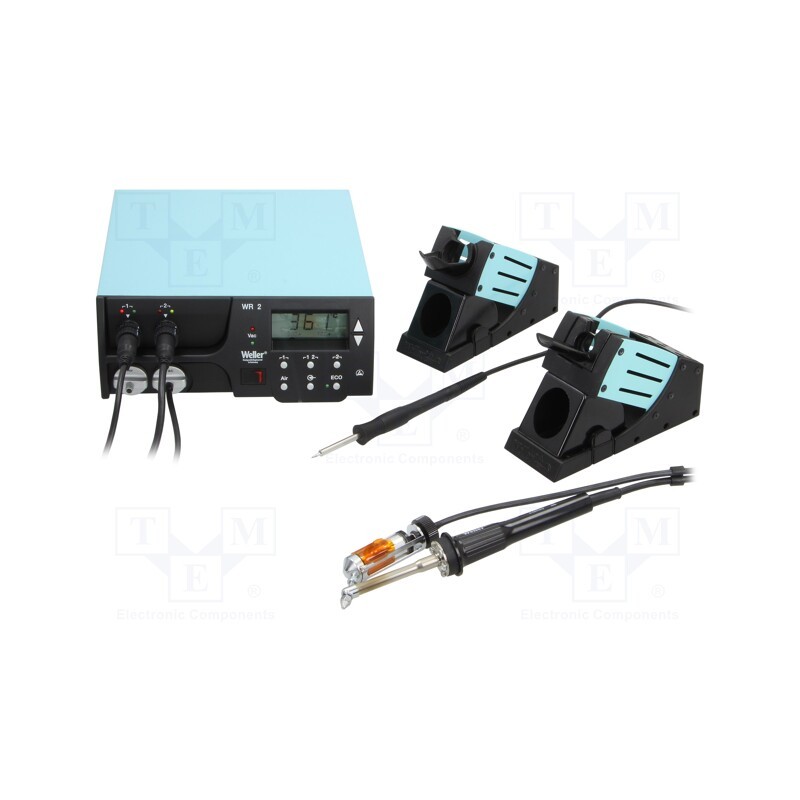 1 pcs x WELLER - T0053380870N - Soldering/desoldering station, 300W, 100÷450°C, 230VAC