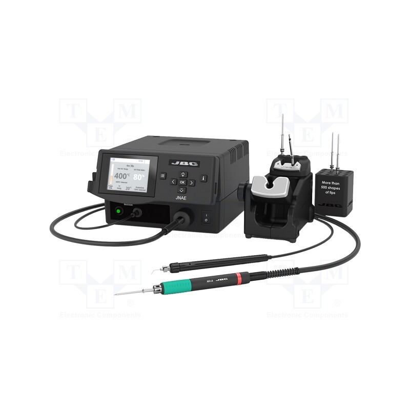 1 pcs x JBC TOOLS - JNASE-2A - Hot air soldering station, digital,with push-buttons, 70W, ESD