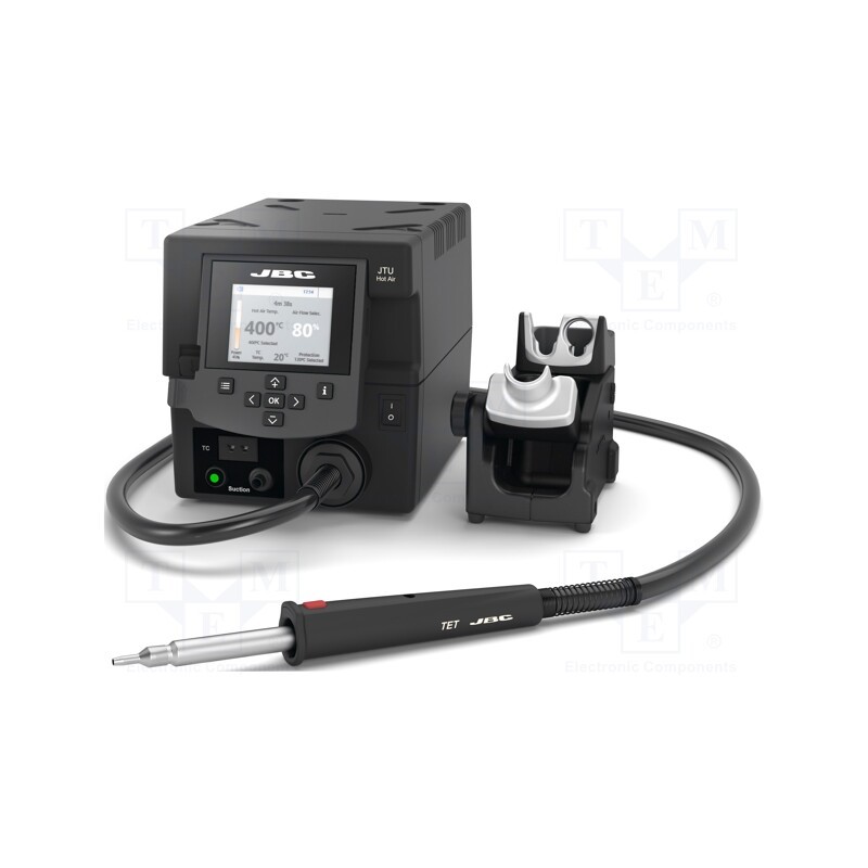 1 pcs x JBC TOOLS - TESE-2QB - Hot air soldering station, digital,with push-buttons, 300W