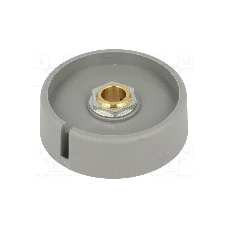 1 pcs x OKW - A3050088 - Knob, with pointer, polyamide, Øshaft: 8mm, Ø50x16mm, grey