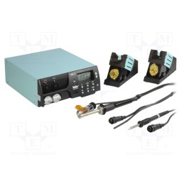 1 pcs x WELLER - T0053380699N - Soldering/desoldering station, 300W, 80W, 80W, 50÷450°C, 230VAC
