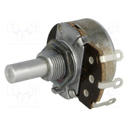1 pcs x TELPOD - PR-246 470K A 20P1 - Potentiometer: shaft, single turn, 470kΩ, 500mW, ±20%, soldered