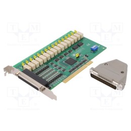 1 pcs x ADVANTECH - PCI-1762-BE - Isolated digital I/O card, D-Sub 62pin,female, 175x100mm