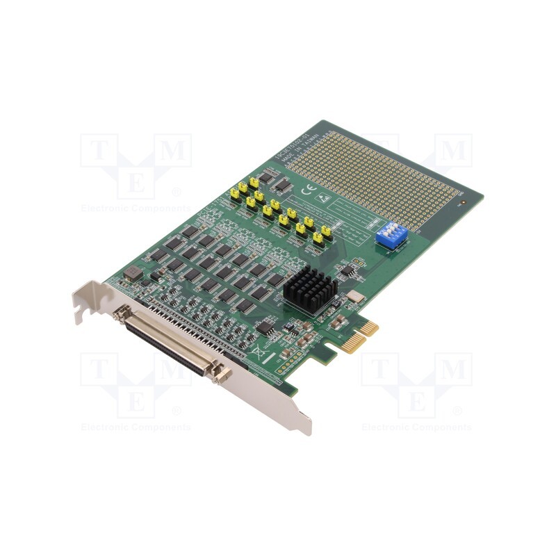 1 pcs x ADVANTECH - PCIE-1751-AE - Digital I/O card, 32 bit counter (time base: 10MHz), 2.63A