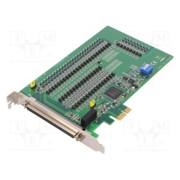 1 pcs x ADVANTECH - PCIE-1756-AE - Isolated digital I/O card, 5÷40VDC, SCSI 100pin, 430mA, 0÷60°C