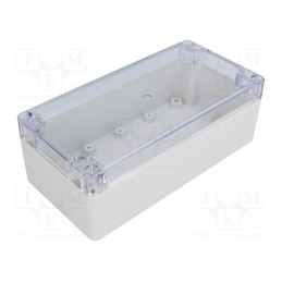 1 pcs x GAINTA - G 258C - Enclosure: multipurpose, X: 80mm, Y: 160mm, Z: 55mm, polycarbonate