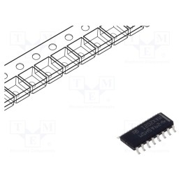 1 pcs x TEXAS INSTRUMENTS - MAX202IDR - IC: interface, receiver,line driver, RS232, 120kbps, SOIC16