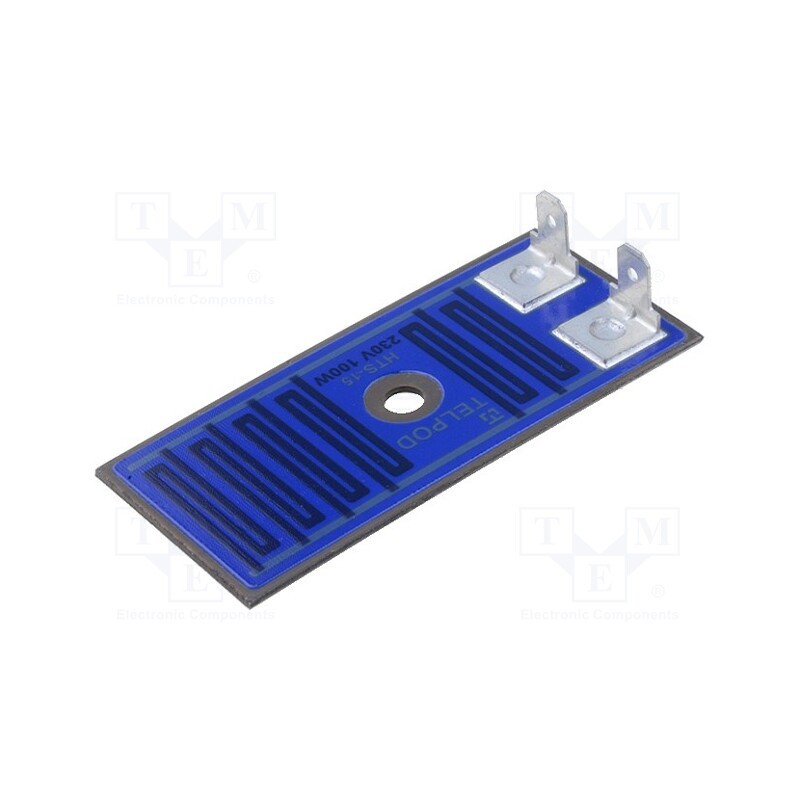 1 pcs x TELPOD - HTS-15-230-100-3/4.8 - Resistor: thick film, heating, screw, 100W, Temp: -40÷200°C, H: 1mm