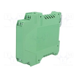 1 pcs x DEGSON ELECTRONICS - FMET-03P-14-15Z(H) - Enclosure: for DIN rail mounting, polyamide, green, terminals: 12