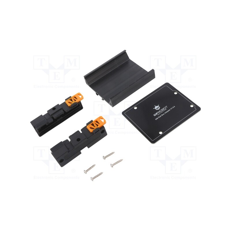 1 pcs x DFROBOT - DFR0216-R - Enclosure: DIN rail mount bracket, PVC