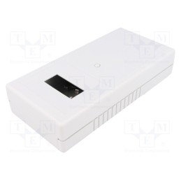 1 pcs x MASZCZYK - KM-103B GY - Enclosure: for devices with displays, X: 93mm, Y: 190mm, Z: 41mm