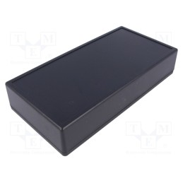 1 pcs x HAMMOND - 1599HBK - Enclosure: multipurpose, X: 110mm, Y: 220mm, Z: 44mm, 1599, ABS, black