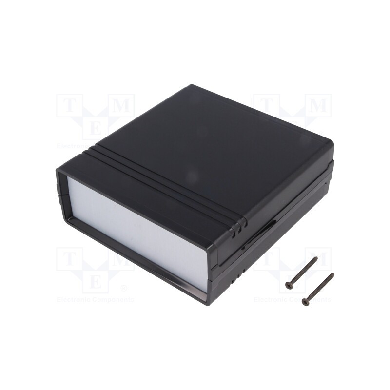 1 pcs x TEKO - 11.9 - Enclosure: with panel, CAB, X: 129mm, Y: 134mm, Z: 47mm, ABS, black