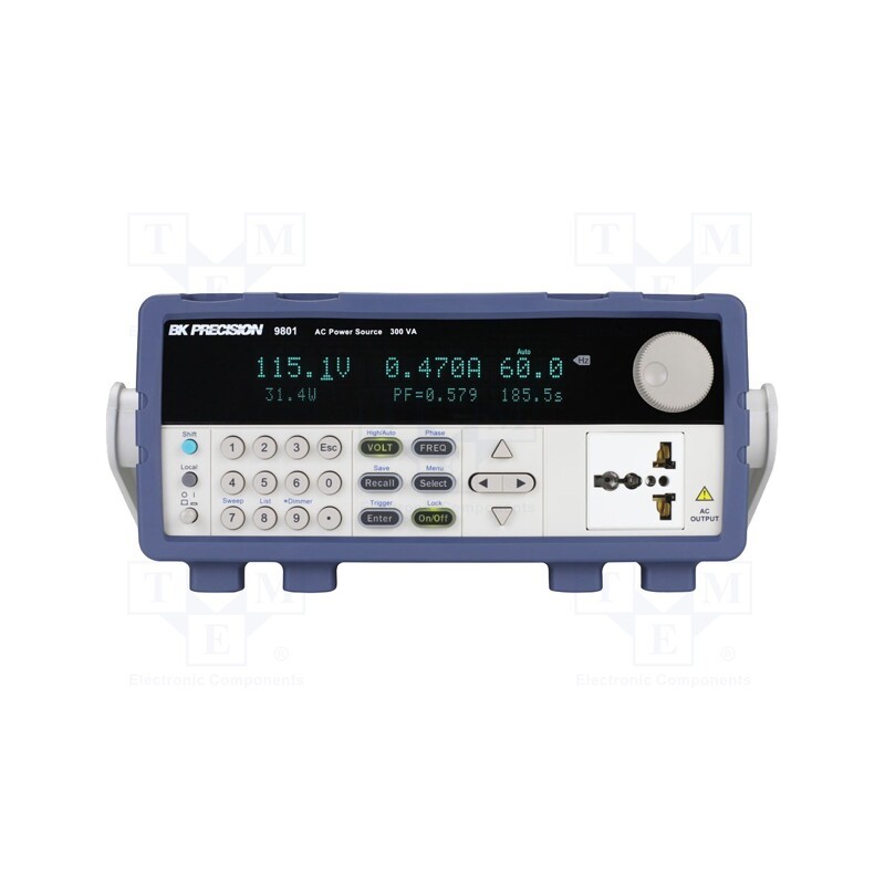 1 pcs x B&K PRECISION - BK9801 - Power supply: programmable laboratory, Ch: 1, Uout: 300VAC, Iin: 8A