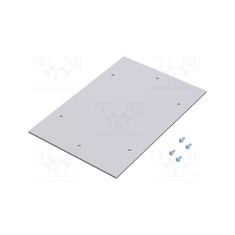 1 pcs x RITTAL - 9549000 - Mounting plate, plastic, light grey