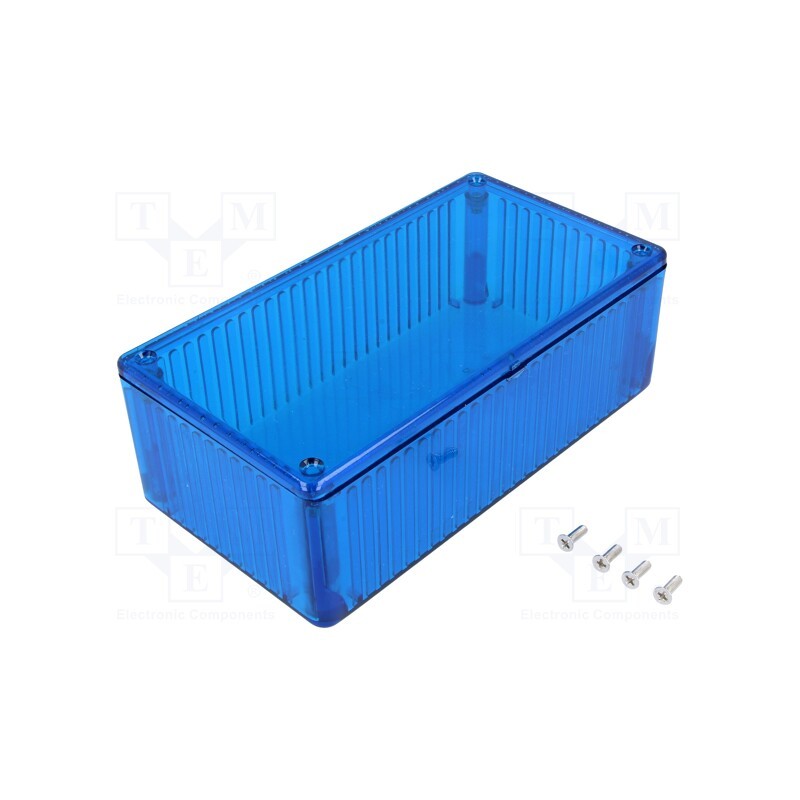 1 pcs x HAMMOND - 1591DTBU - Enclosure: multipurpose, X: 80mm, Y: 150mm, Z: 46mm, 1591, IP54