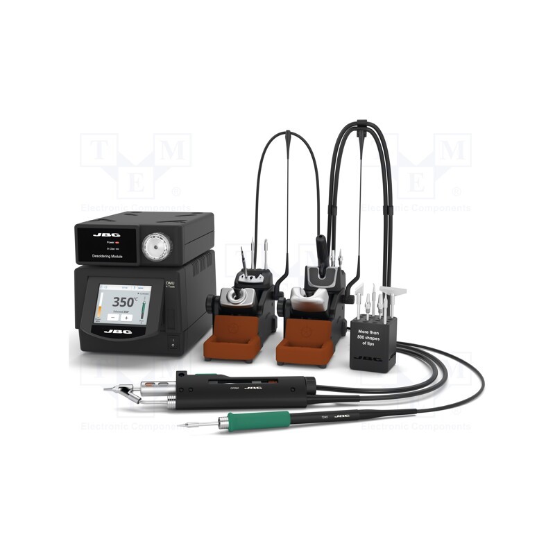 1 pcs x JBC TOOLS - DMSE-2QB - Soldering/desoldering station, 300W, 90÷450°C, 230VAC, ESD, Ch: 4