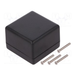 1 pcs x HAMMOND - 1594AWBK - Enclosure: multipurpose, X: 56mm, Y: 56mm, Z: 40mm, 1594, ABS, black
