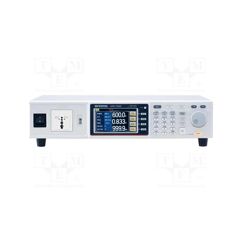 1 pcs x GW INSTEK - APS-7050 - Power supply: programmable laboratory, Ch: 1, 0÷310VAC, 4.2A